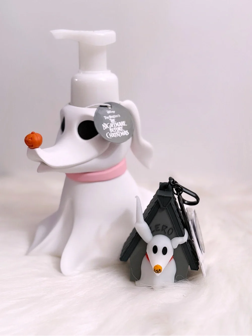 BBW Nightmare Before Christmas Zero Soap Dispenser & PocketBac Holder Set